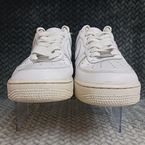 Nike Air Force 1 '07 Low Triple White Men's Athletic Shoes Sneakers Sz 9.5 - Picture 4 of 16